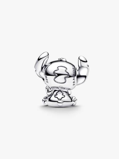 Disney Stitch Blue Heart Charm