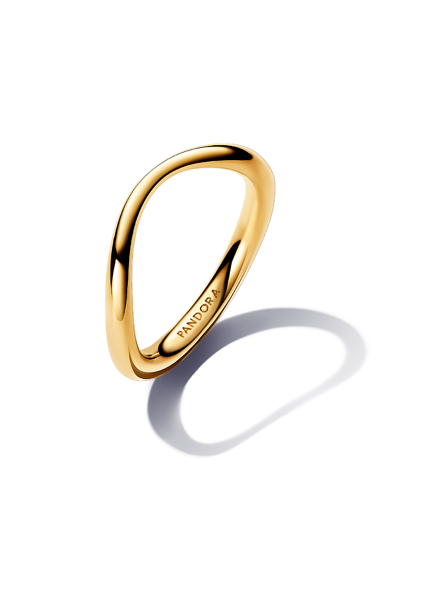 Organically Shaped Band Ring