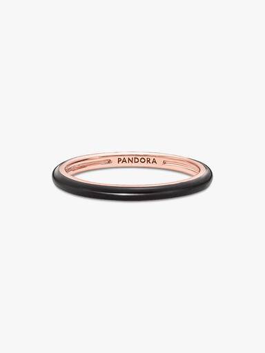 Pandora ME Black Enamel Ring