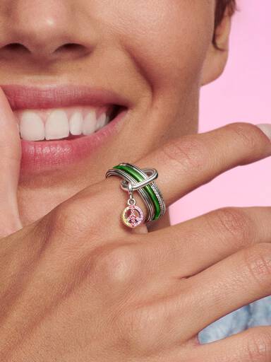 Pandora ME Laser Green Ring