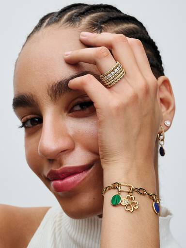 Pandora ME Pyramids Ring