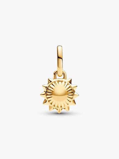 Pandora ME Treated Freshwater Cultured Pearl Sun Mini Dangle Charm