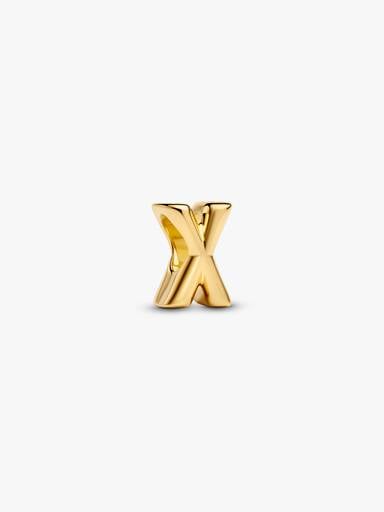 Letter X Alphabet Charm