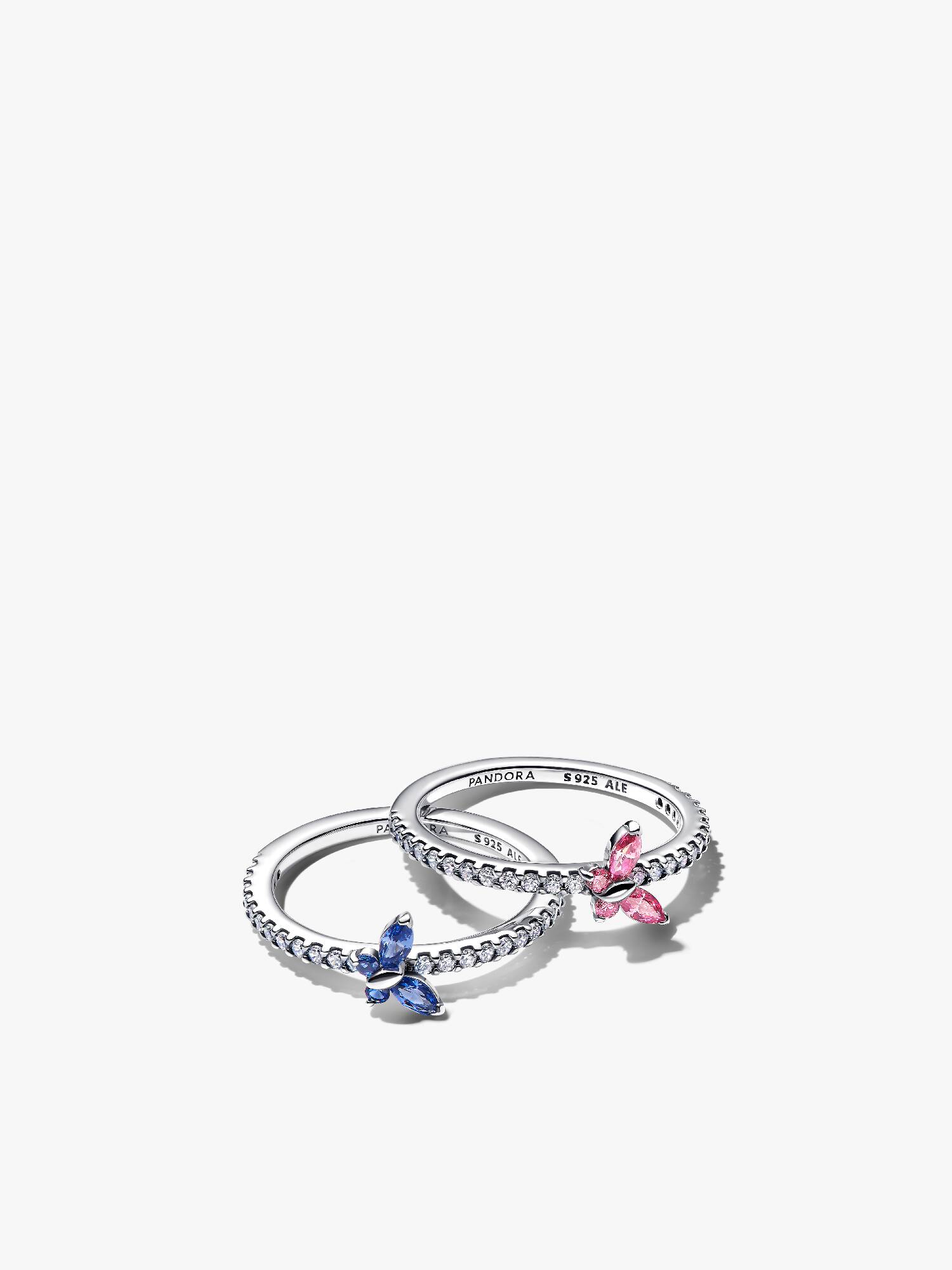 Sparking Butterfly Ring Gift Set