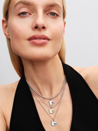 December Heart Dangle Charm