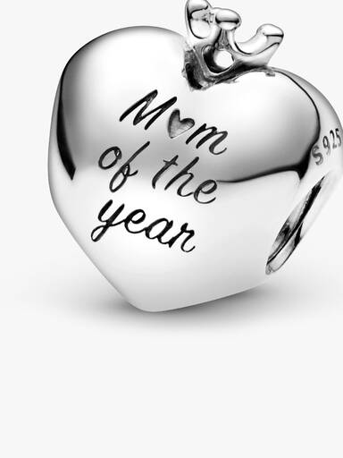 Mum Of The Year Heart Charm