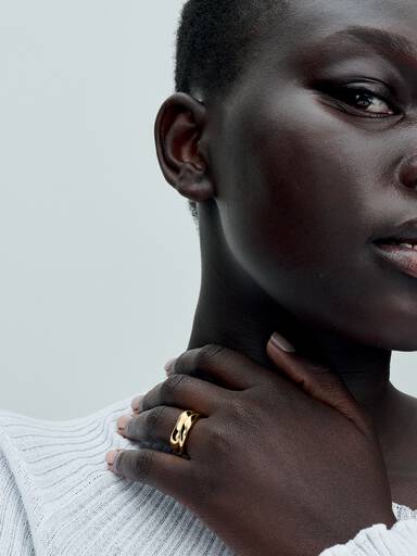 Organically Shaped Stacking Rings