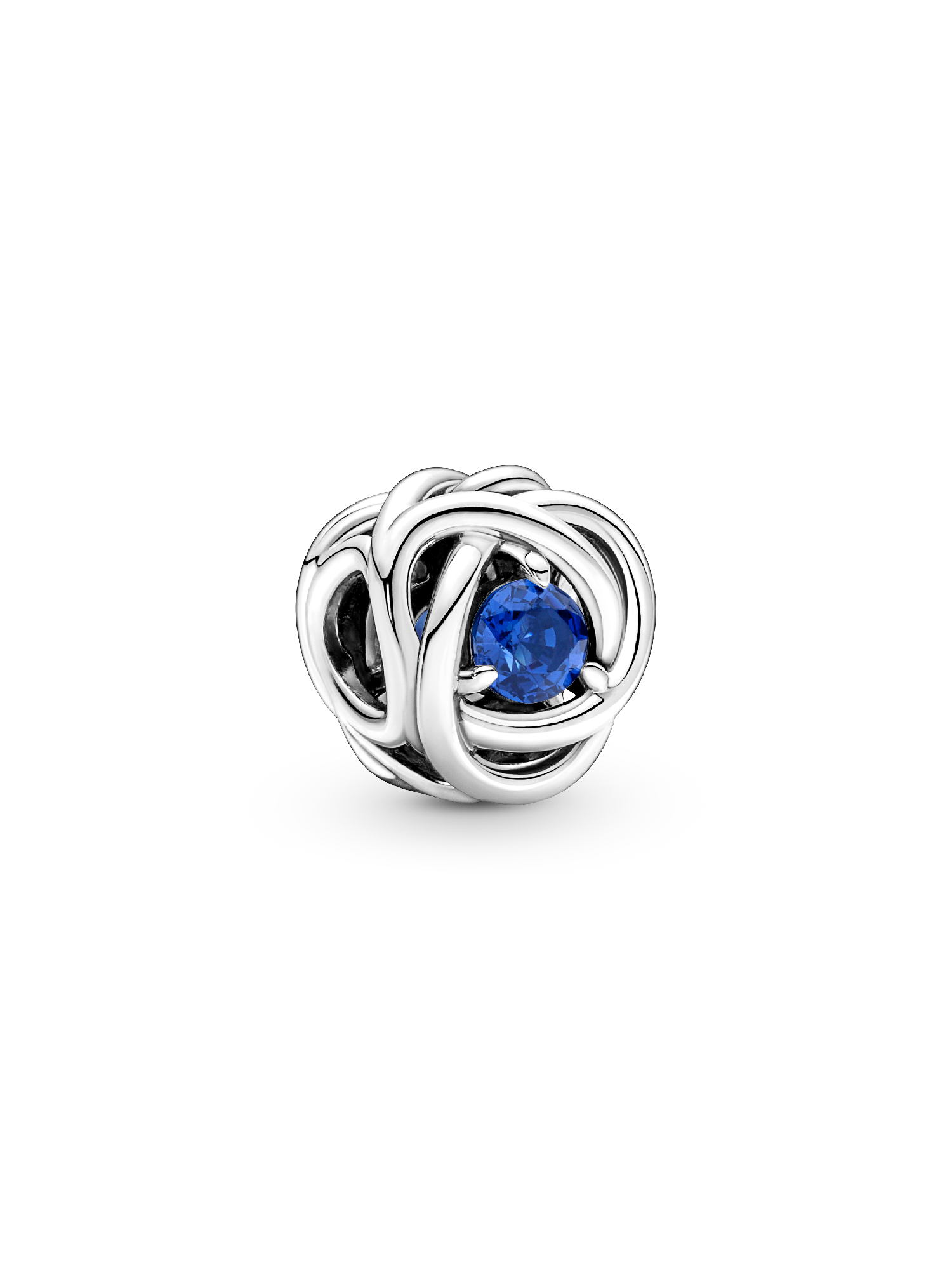 September Birthstone Eternity Circle Charm