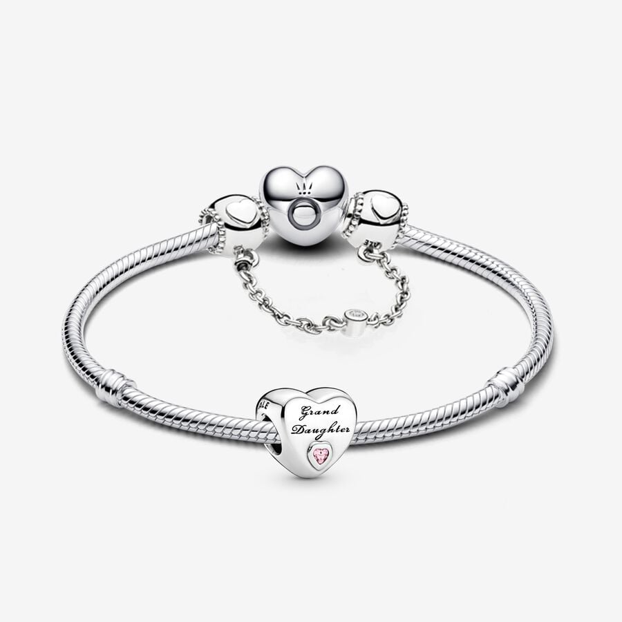 Granddaughter Heart Bracelet Gift Set image number 0