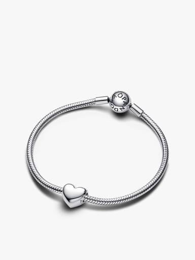 Be Love Engravable Heart Charm Bracelet Gift Set