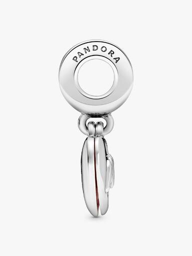 Mum Script Heart Dangle Charm