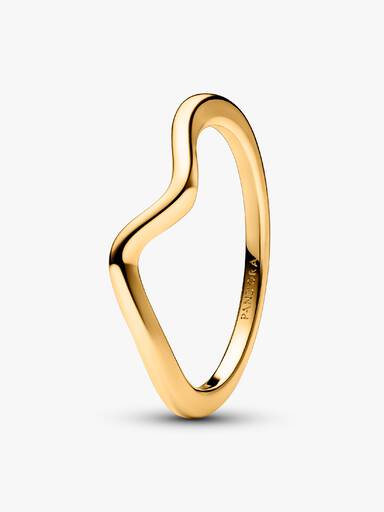Polished Wave Ring