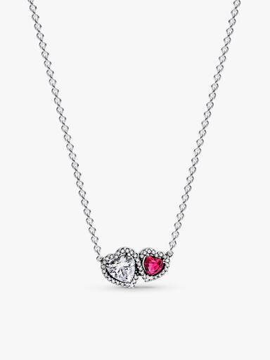 Sterling Silver Halo Hearts Gift Set