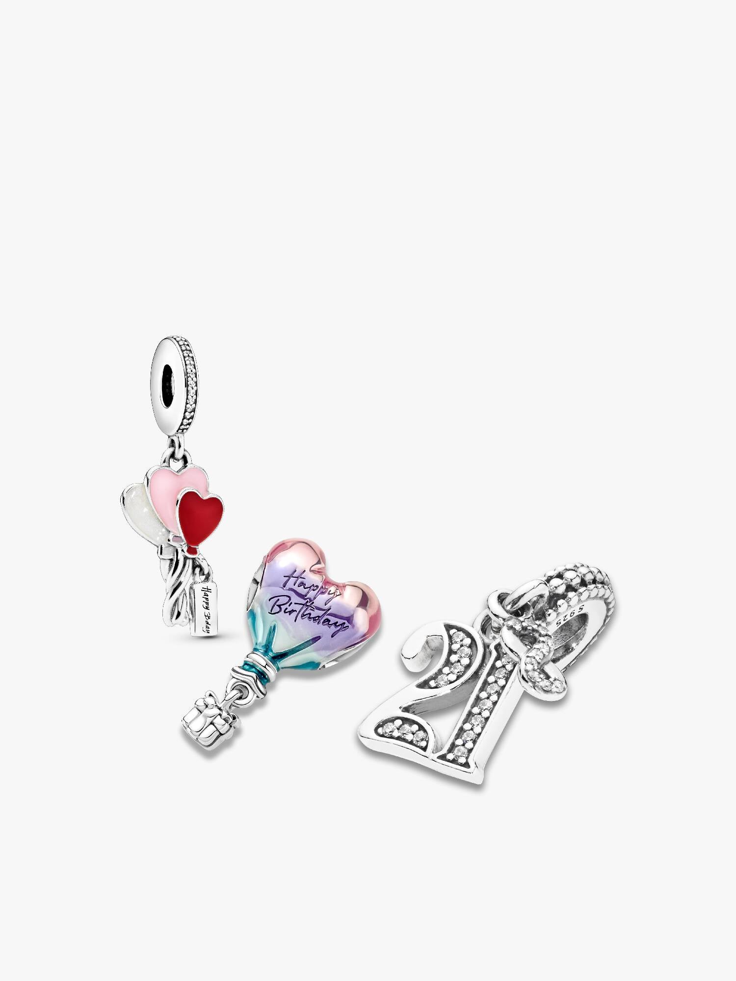 21st Birthday Charm Gift Set