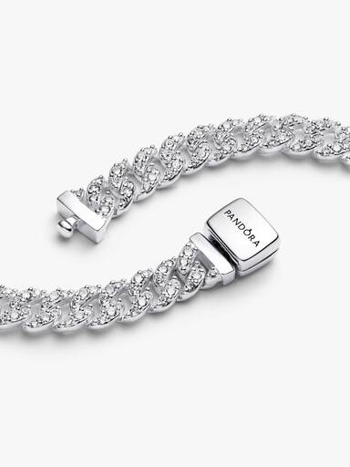 Pavé Cuban Chain Necklace