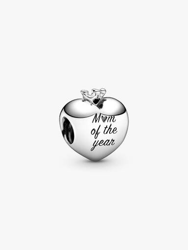 Mum Of The Year Heart Charm