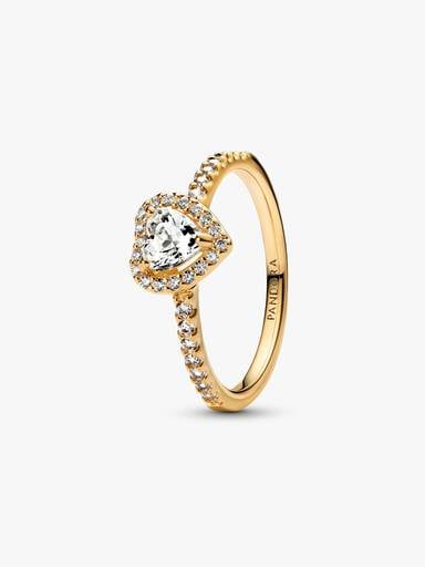 Elevated Heart Ring