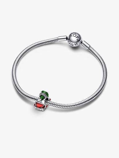 Festive Car & Christmas Tree Charm