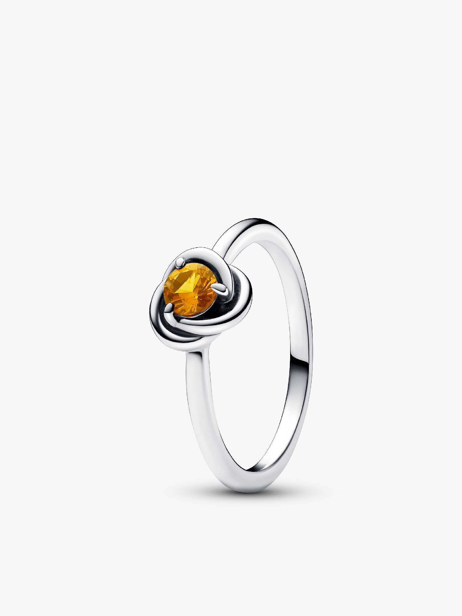 November Birthstone Eternity Circle Ring