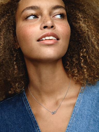 Sparkling Moon & Star Collier Necklace