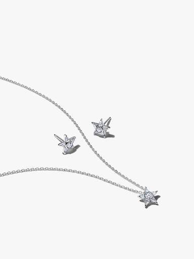 Sparkling Stella Necklace & Earrings Gift Set