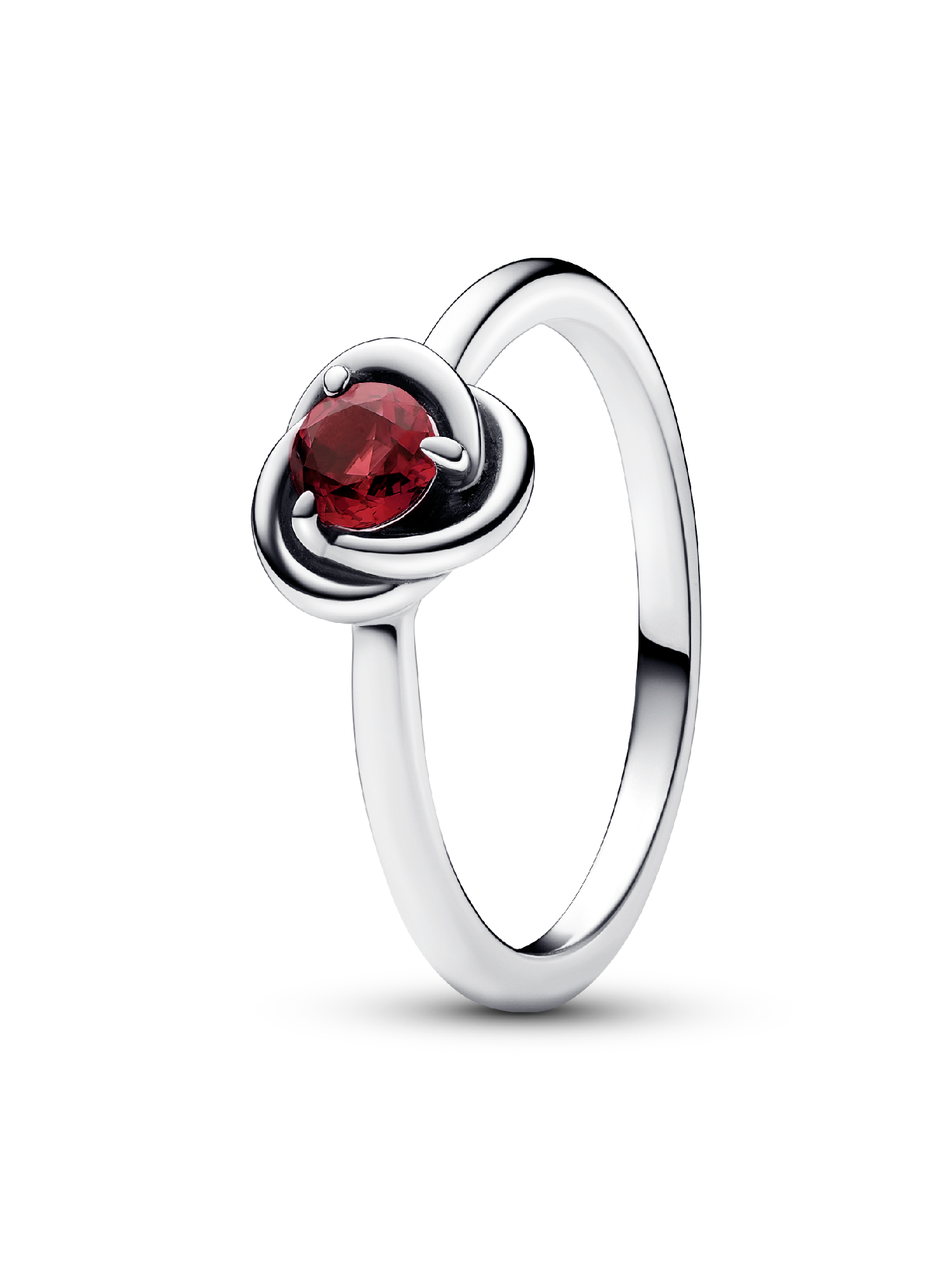 July Birthstone Eternity Circle Ring