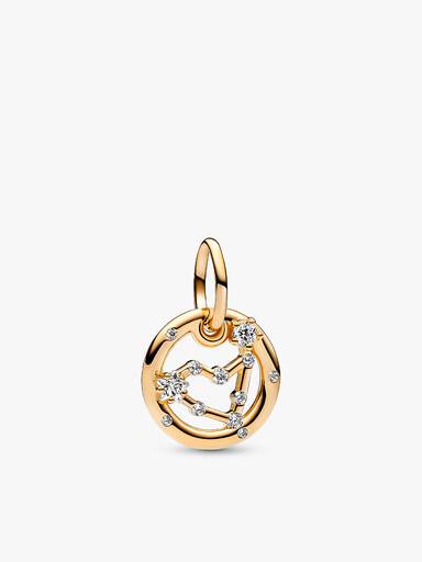 14K Gold Plated Capricorn Zodiac Necklace