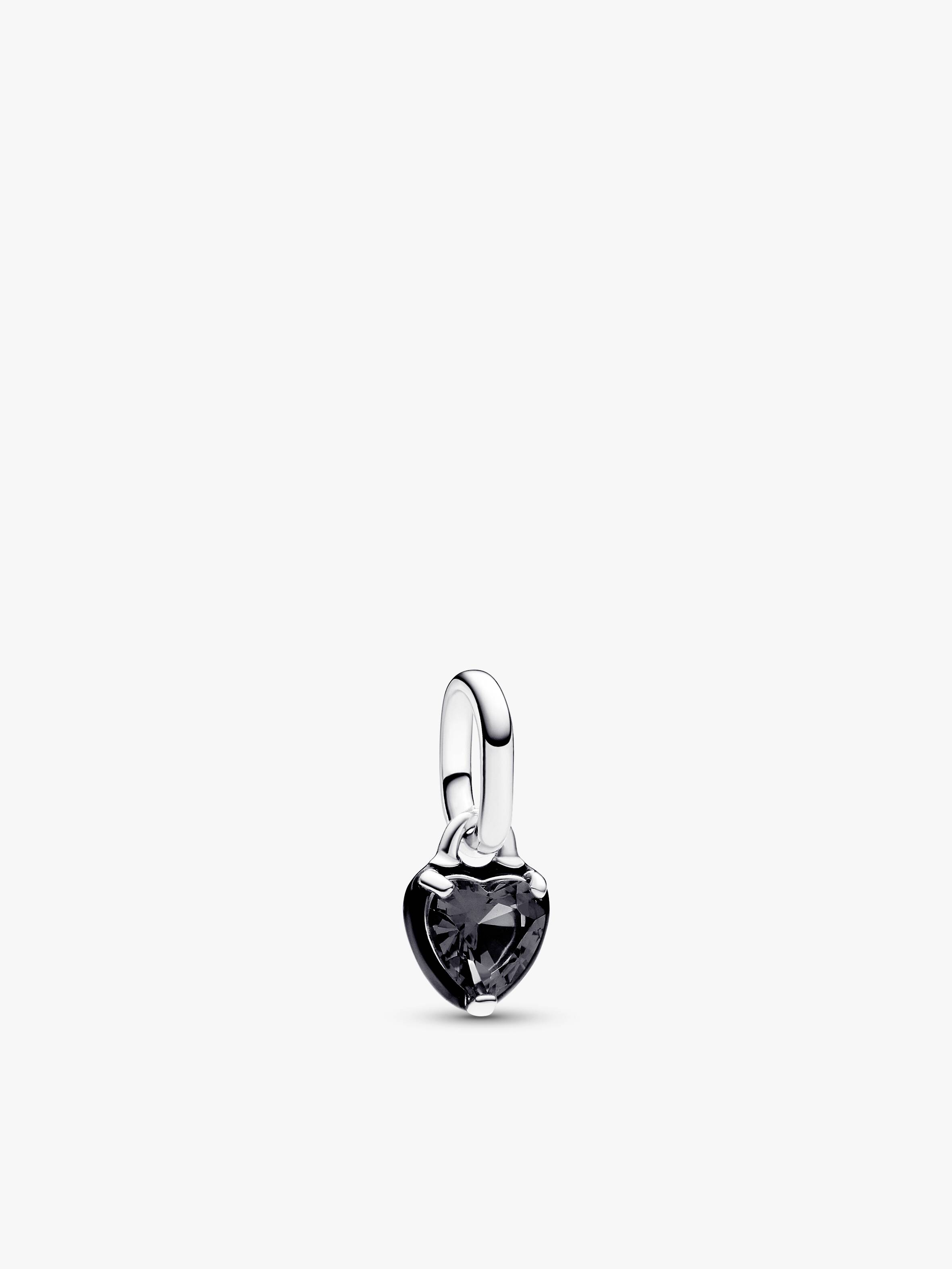 Pandora ME Black Chakra Heart Mini Dangle Charm