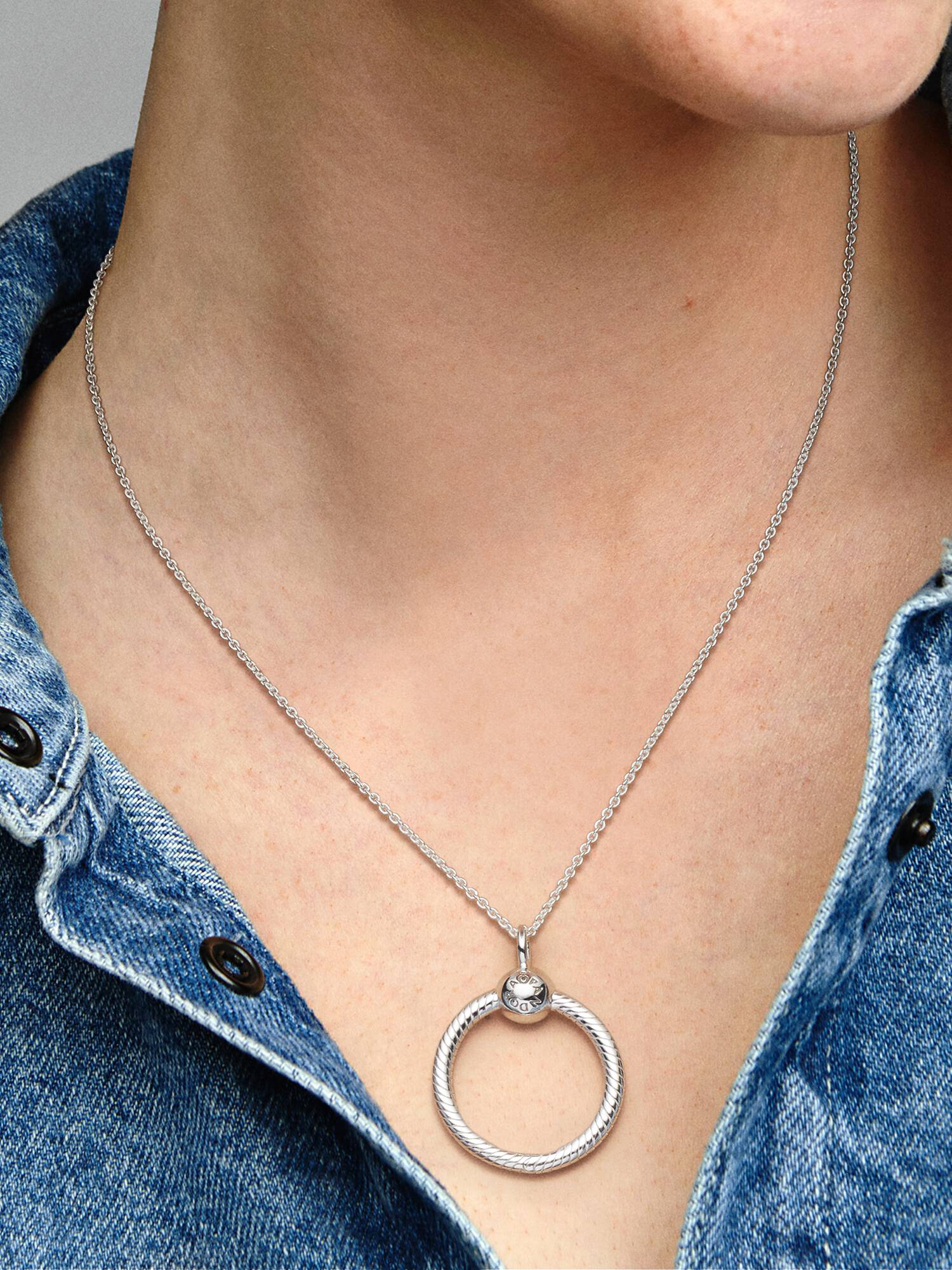 Pandora Moments Small O Pendant
