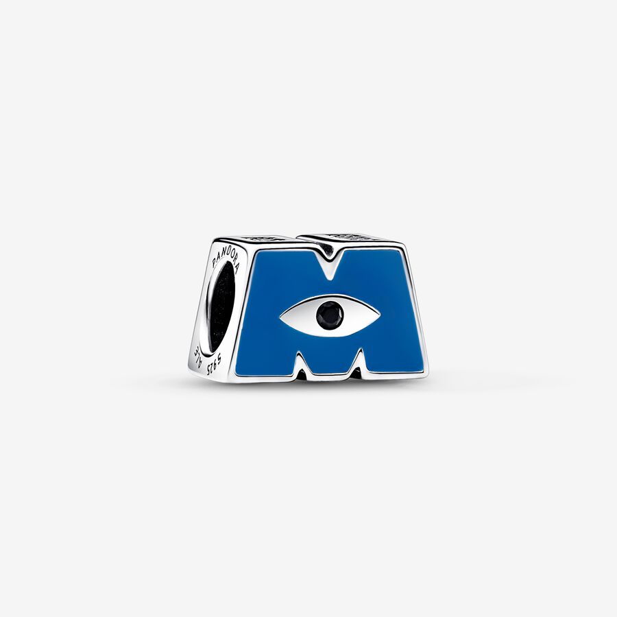 Disney Pixar Monsters, Inc. Logo M Charm image number 0