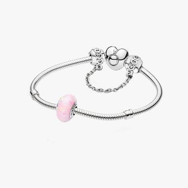 Band of Hearts Pink Bracelet Gift Set