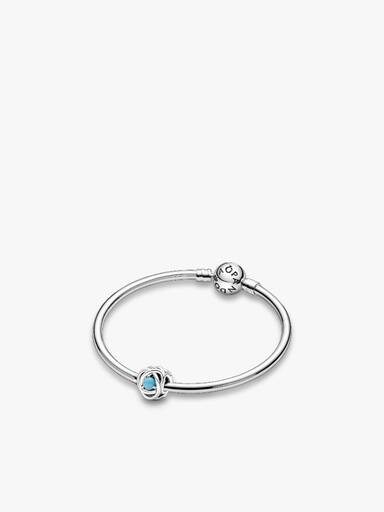 December Birthstone Eternity Circle Bangle Gift Set