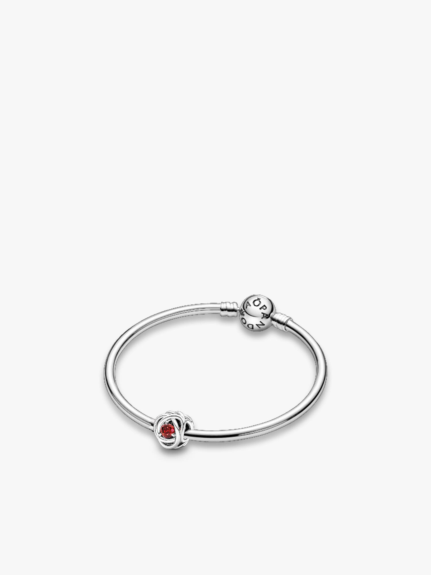 July Birthstone Eternity Circle Bangle Gift Set