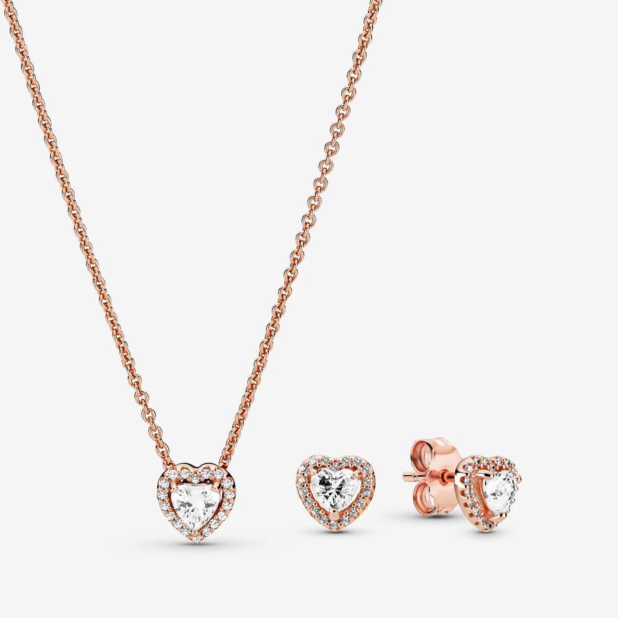 Timeless Rose Heart Gift Set