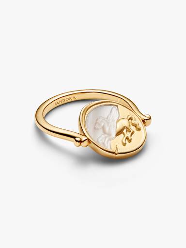 Pegasus Reversible Medallion Ring