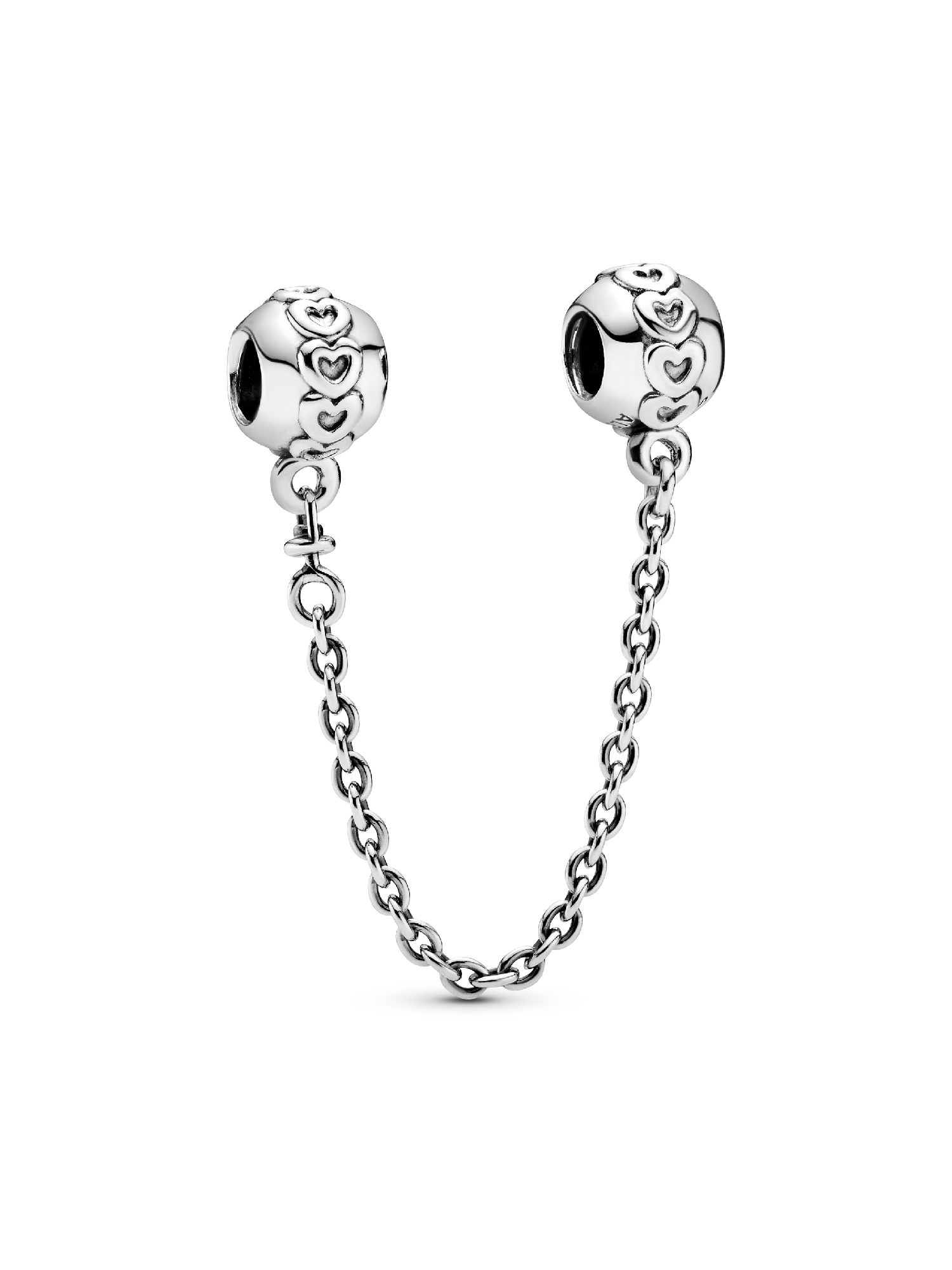 Band of Hearts Safety Chain Charm