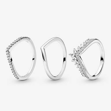 Wishbone Stacking Ring Gift Set