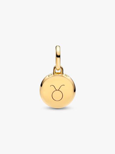 Green Engravable Mini Medallion Charm