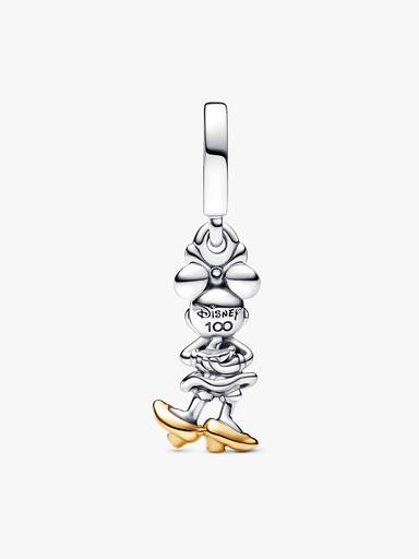 Disney 100th Anniversary Minnie Mouse Lab-created Diamond Dangle Charm