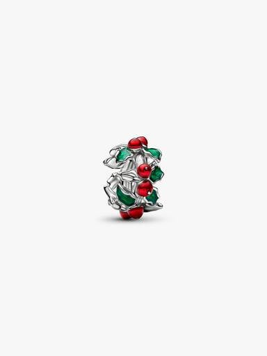 Christmas Holly Charm