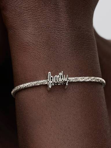 Handwritten Family Charm