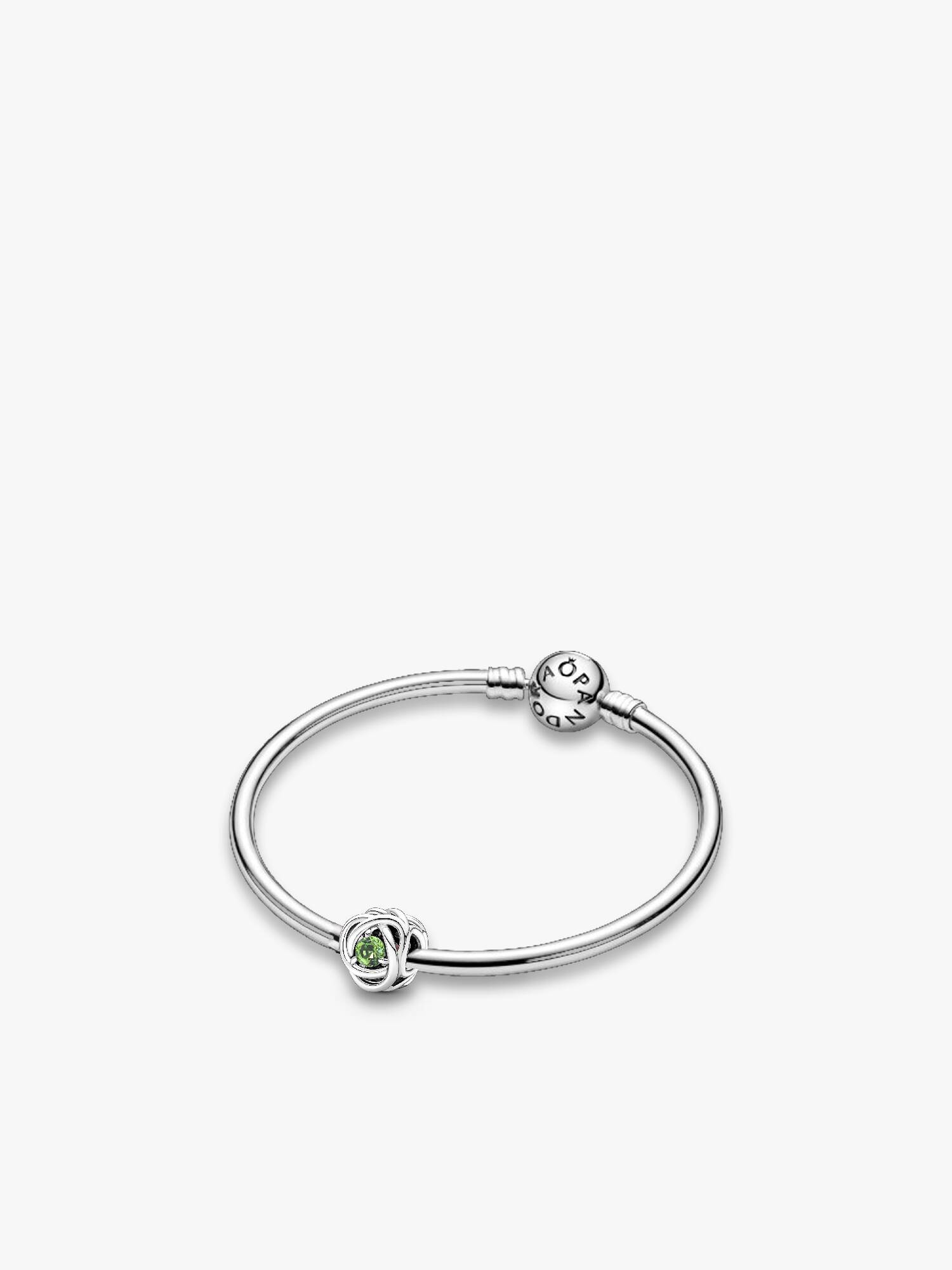 August Birthstone Eternity Circle Bangle Gift Set