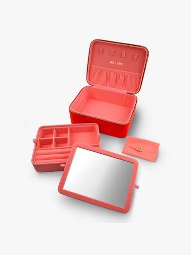 Red Medium Jewellery Box