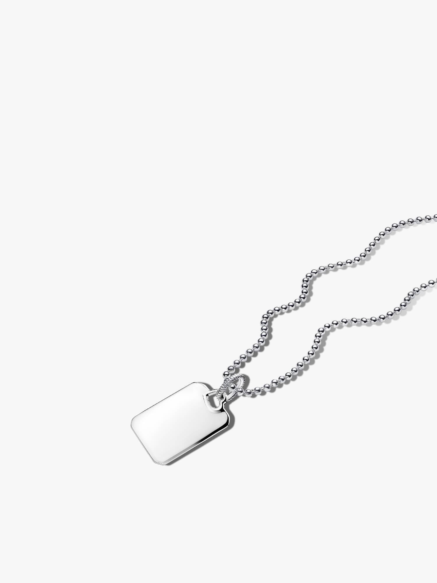 Engravable Silver Heart Pendant Necklace Gift Set