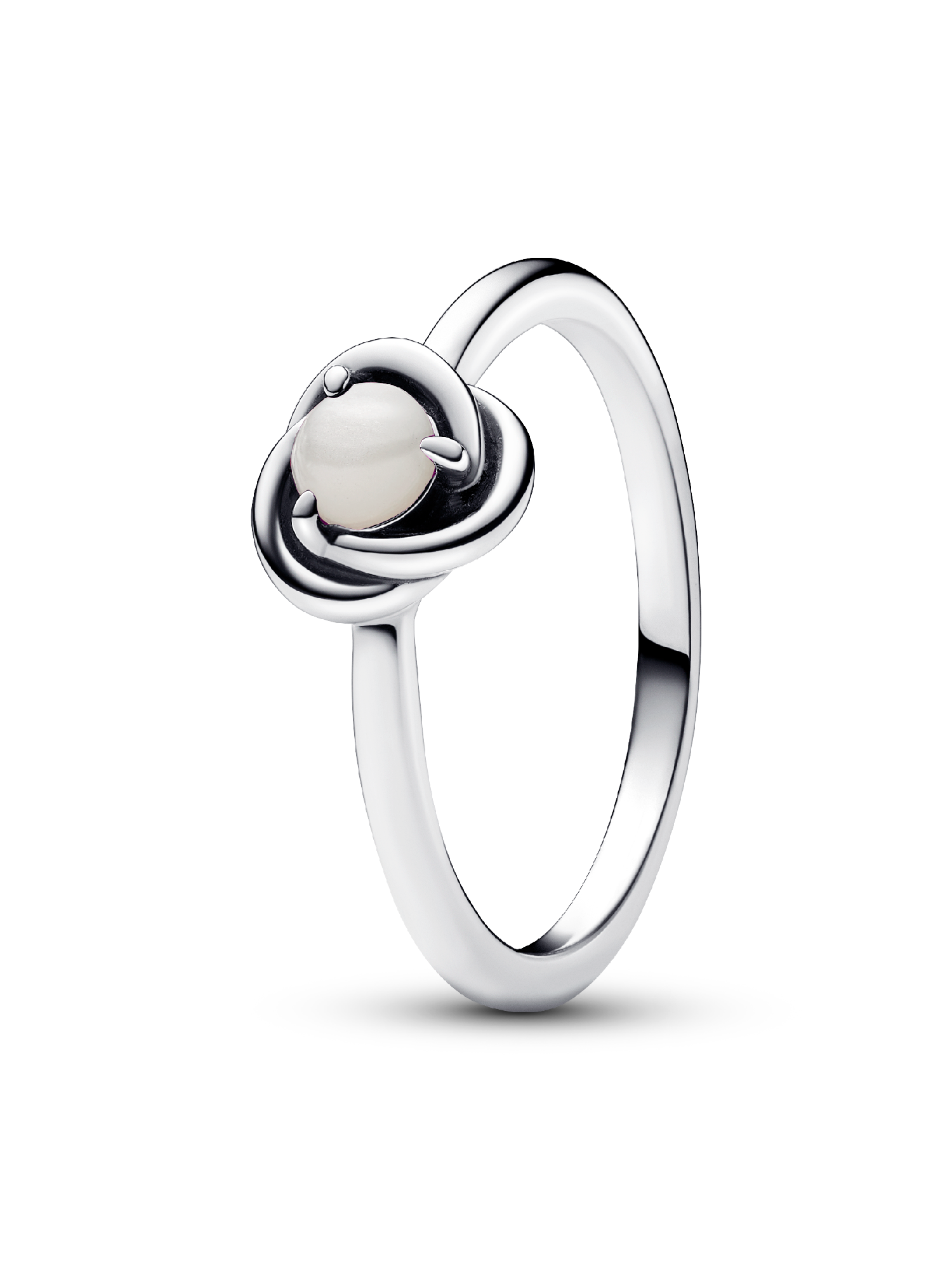 June Birthstone Eternity Circle Ring