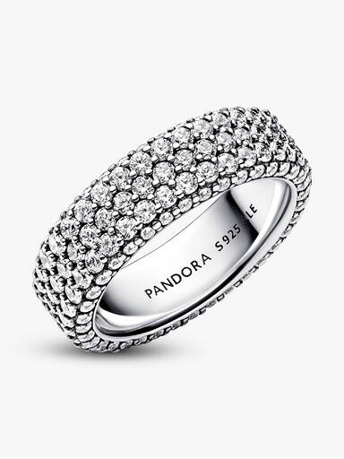 Pandora Timeless Pavé Triple-row Ring