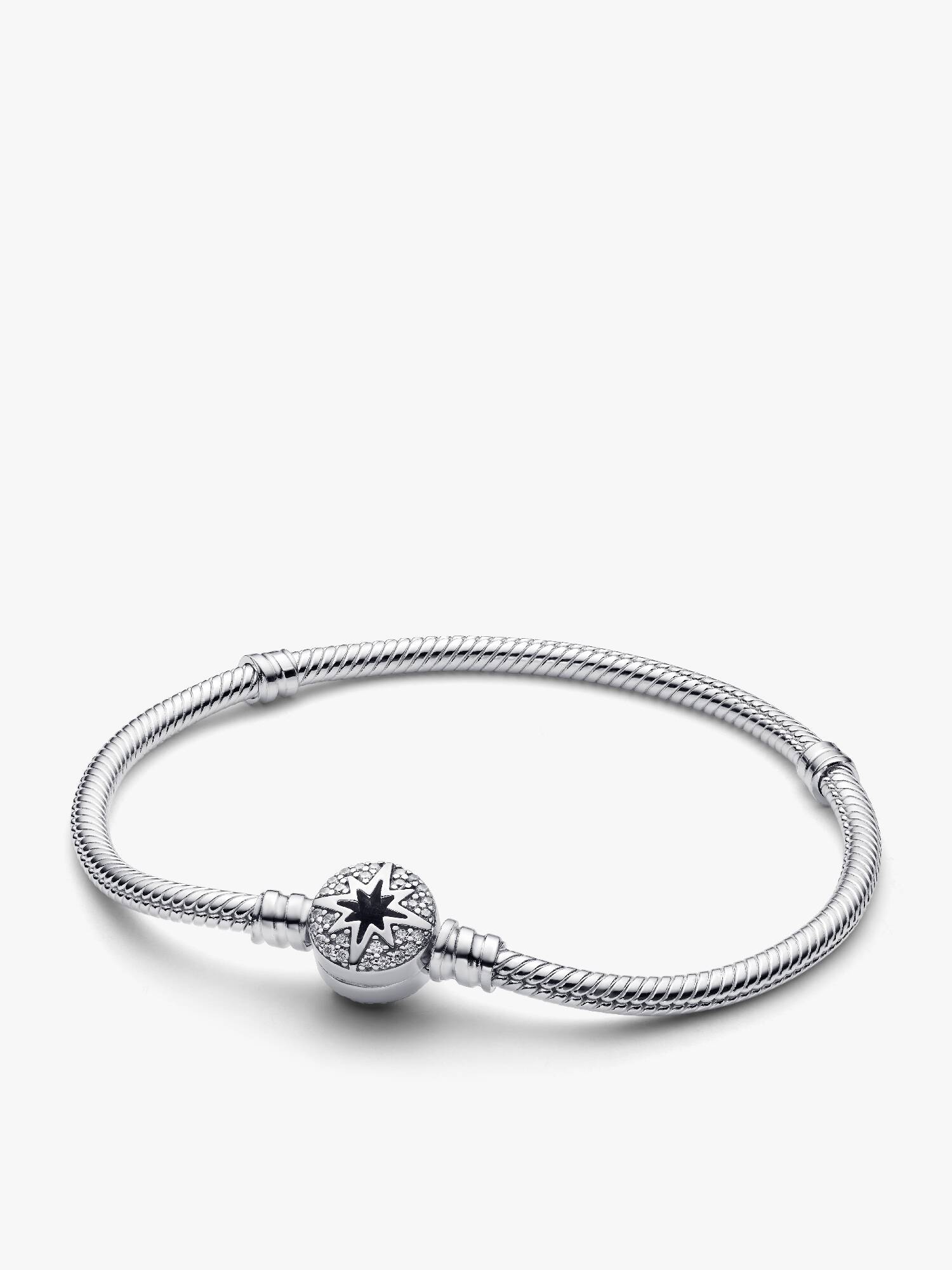 North Star Clasp Snake Chain Bracelet