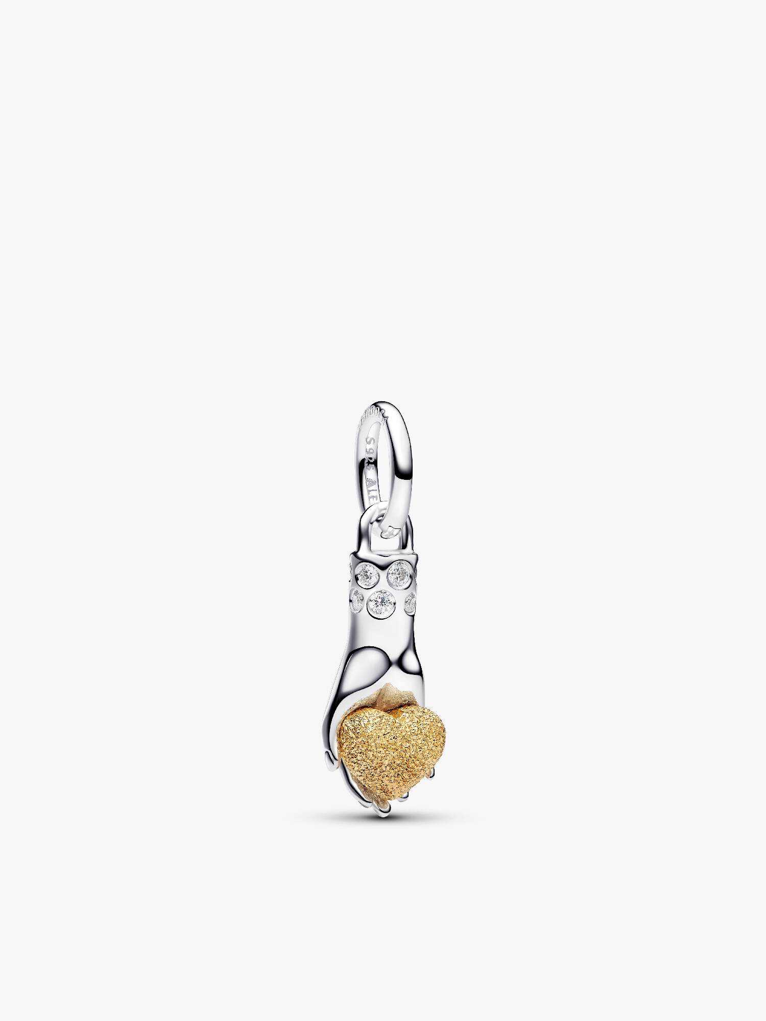 Pat McGrath The Hand of Love Mixed-metal Dangle Charm 