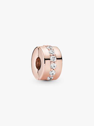 Sparkling Row Spacer Charm