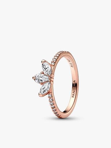 Sparkling Herbarium Ring Set